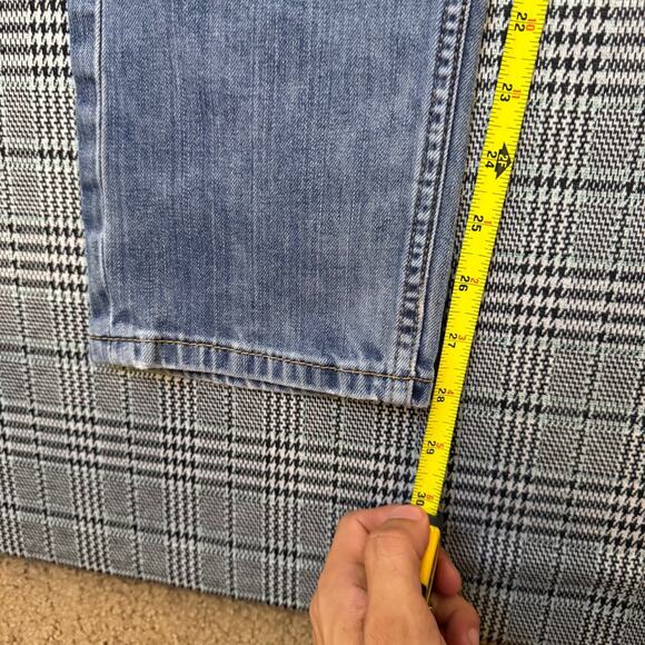 Levi's 522 Men's Jeans Light Blue Wash 30x32 Denim Stretch - Picture 6 of 8